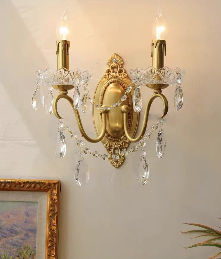 Traditional French Modern Candle Chandelier For Living Room Bedroom-MEET LIGHTING