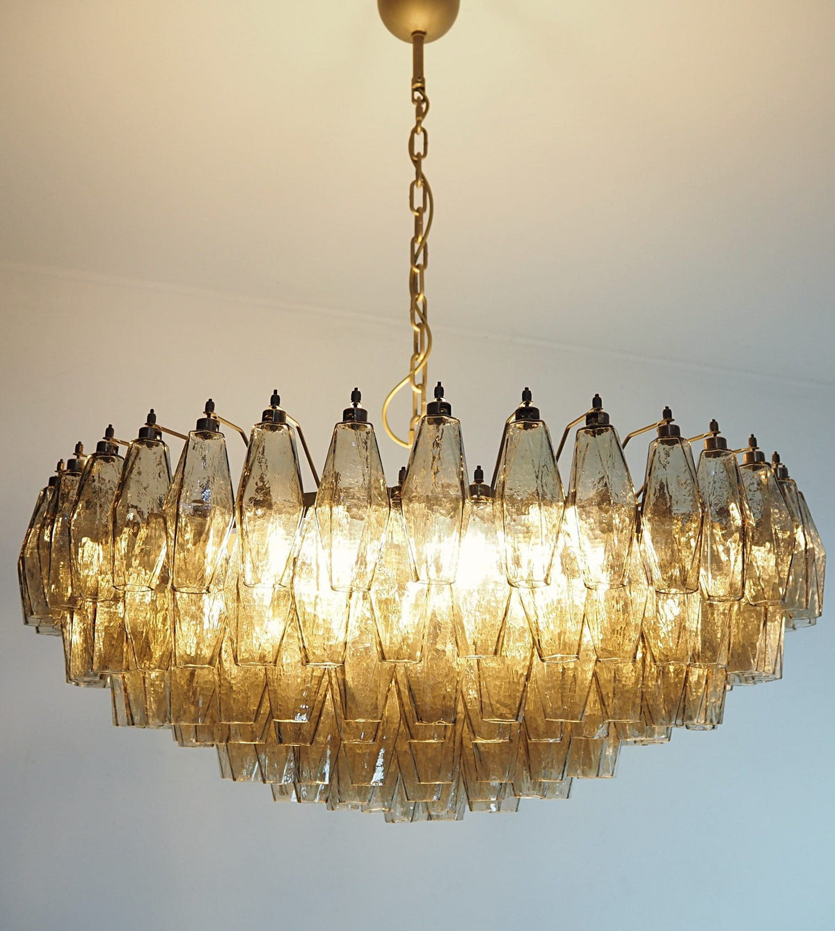 Murano Chandelier – Poliedri – 185 glass by Meetlighting