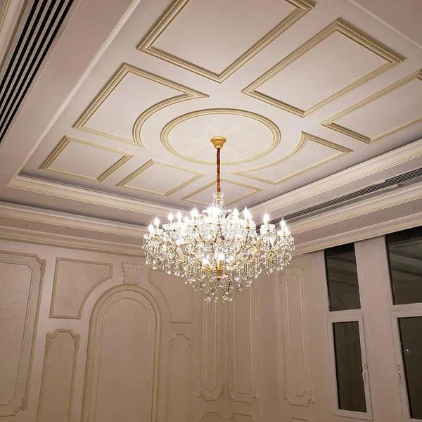 Allumage Extra Wide Classic Crystal Chandelier - Meetlighting