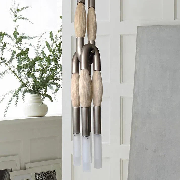 Antonia Horsehair Pendant 4-Light by Meetlighting