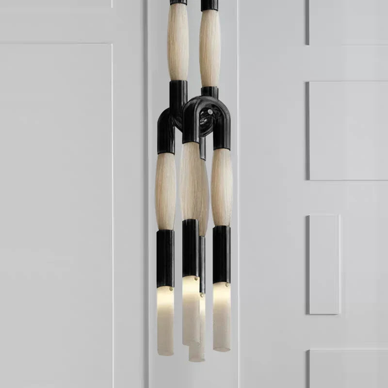 Antonia Horsehair Pendant 4-Light by Meetlighting