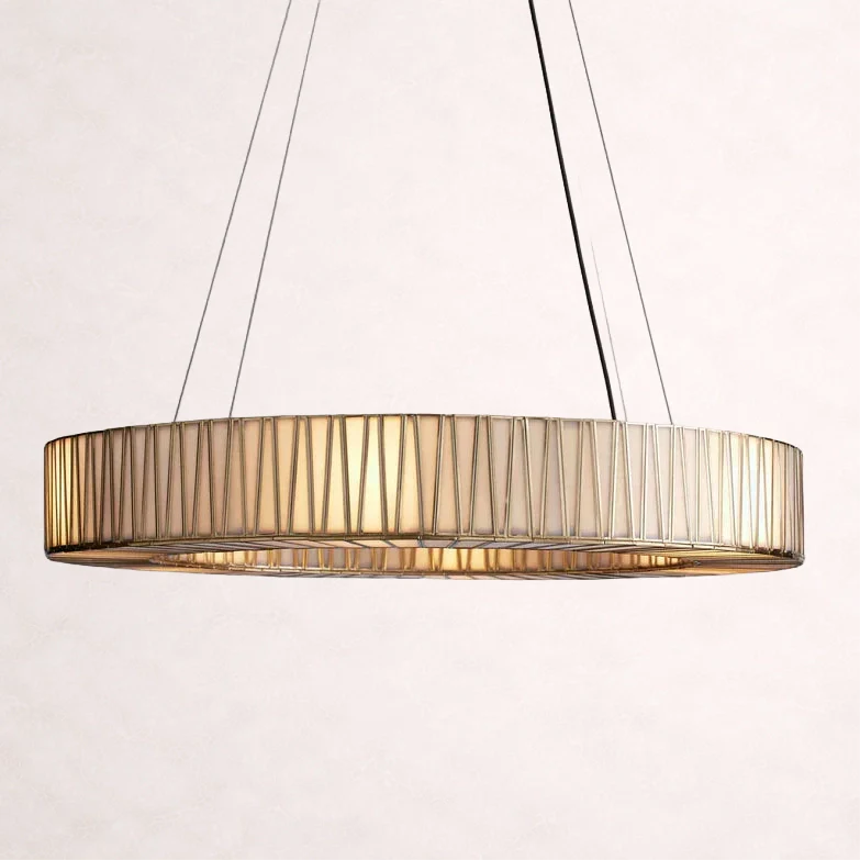 Jeunet Round Chandelier 24" 36" 42" 60''