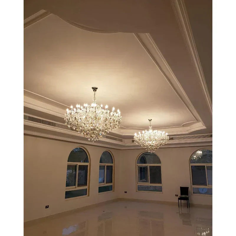 Allumage Extra Wide Classic Crystal Chandelier - Meetlighting