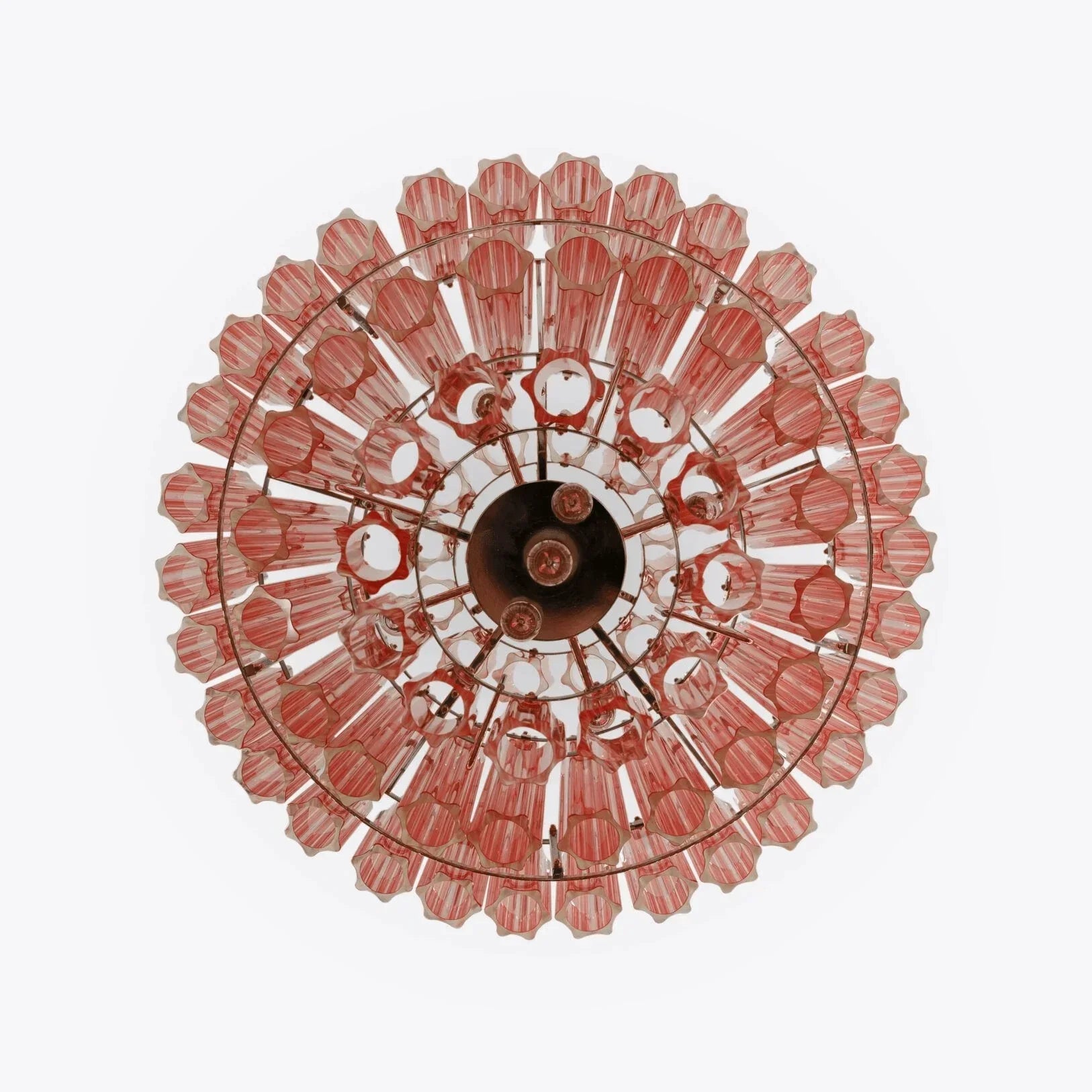 Pink Palermo Murano Chandelier