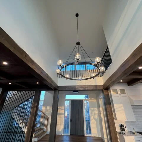 Demart Double Round Chandelier 48"-MEET LIGHTING