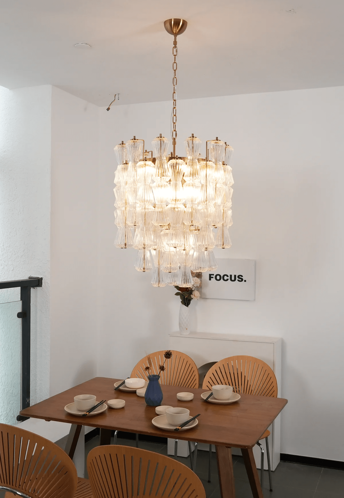 Florenzia Murano Glass Chandelier by Meetlighting