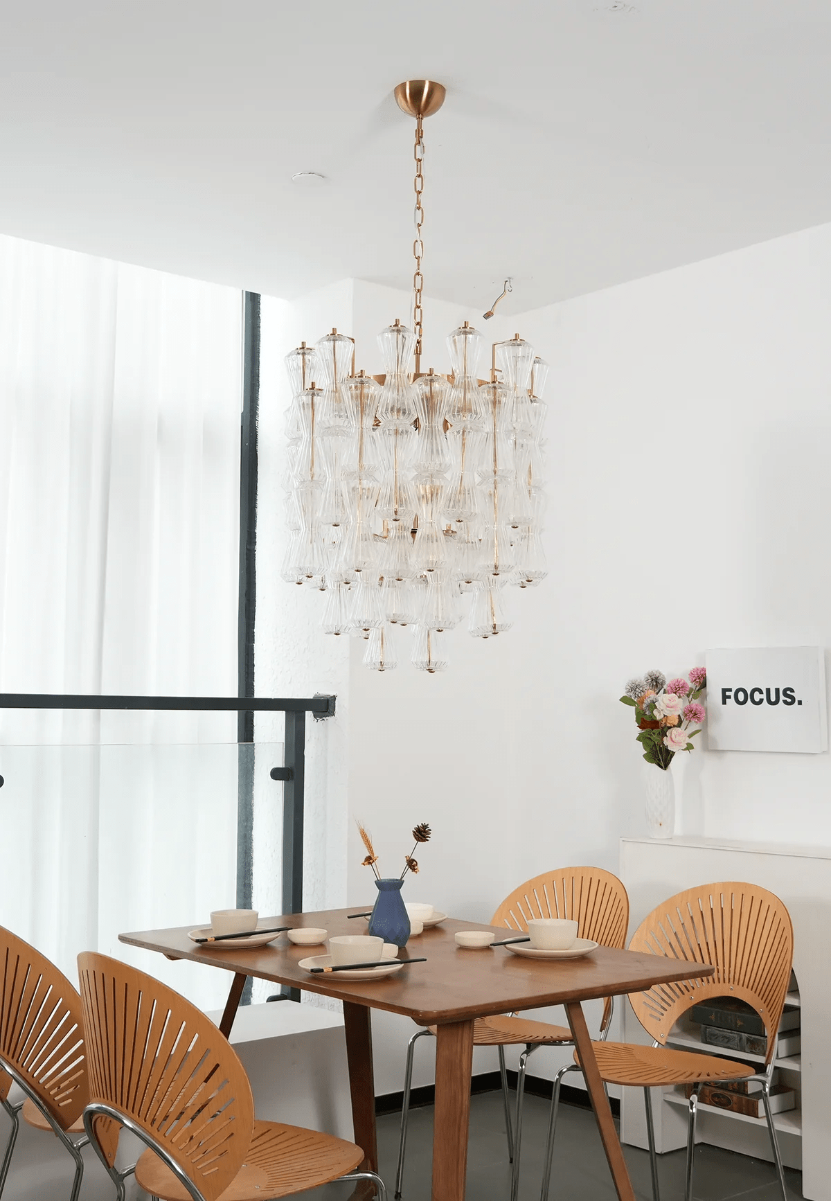 Florenzia Murano Glass Chandelier by Meetlighting