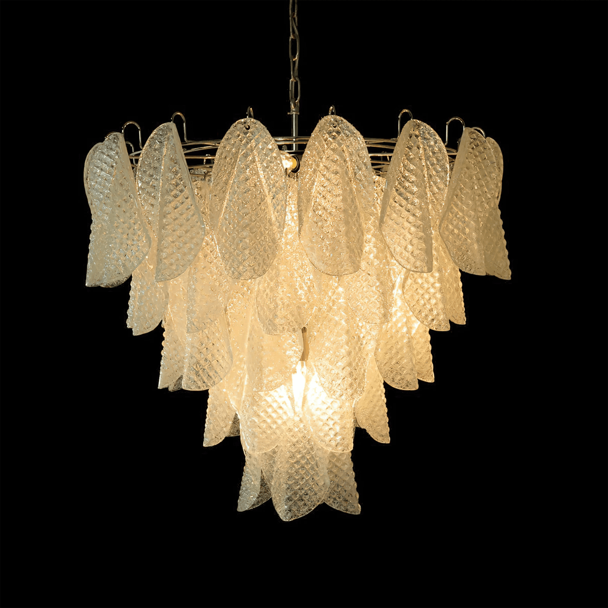 Murano Glass Teardrop Chandelier by Meetlighting