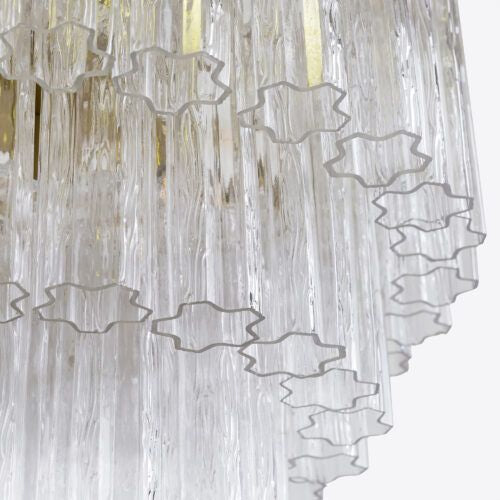 Medium Treviso Murano Chandelier 28" by Meetlighting