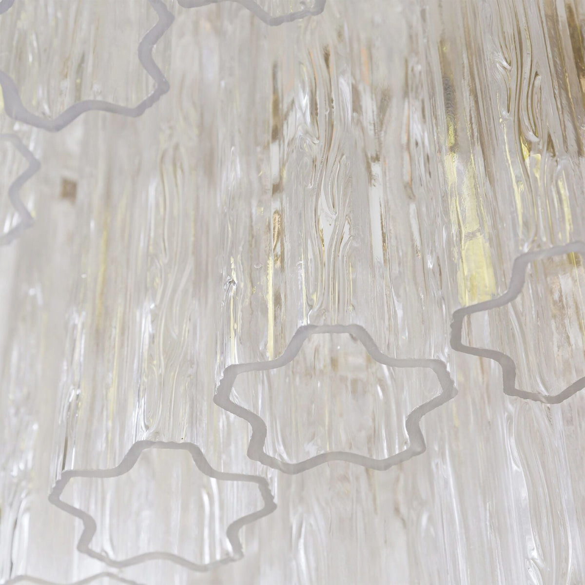 Medium Treviso Murano Chandelier 28" by Meetlighting