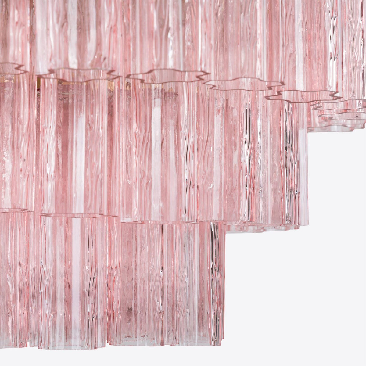 Medium Treviso Murano Chandelier 28" by Meetlighting