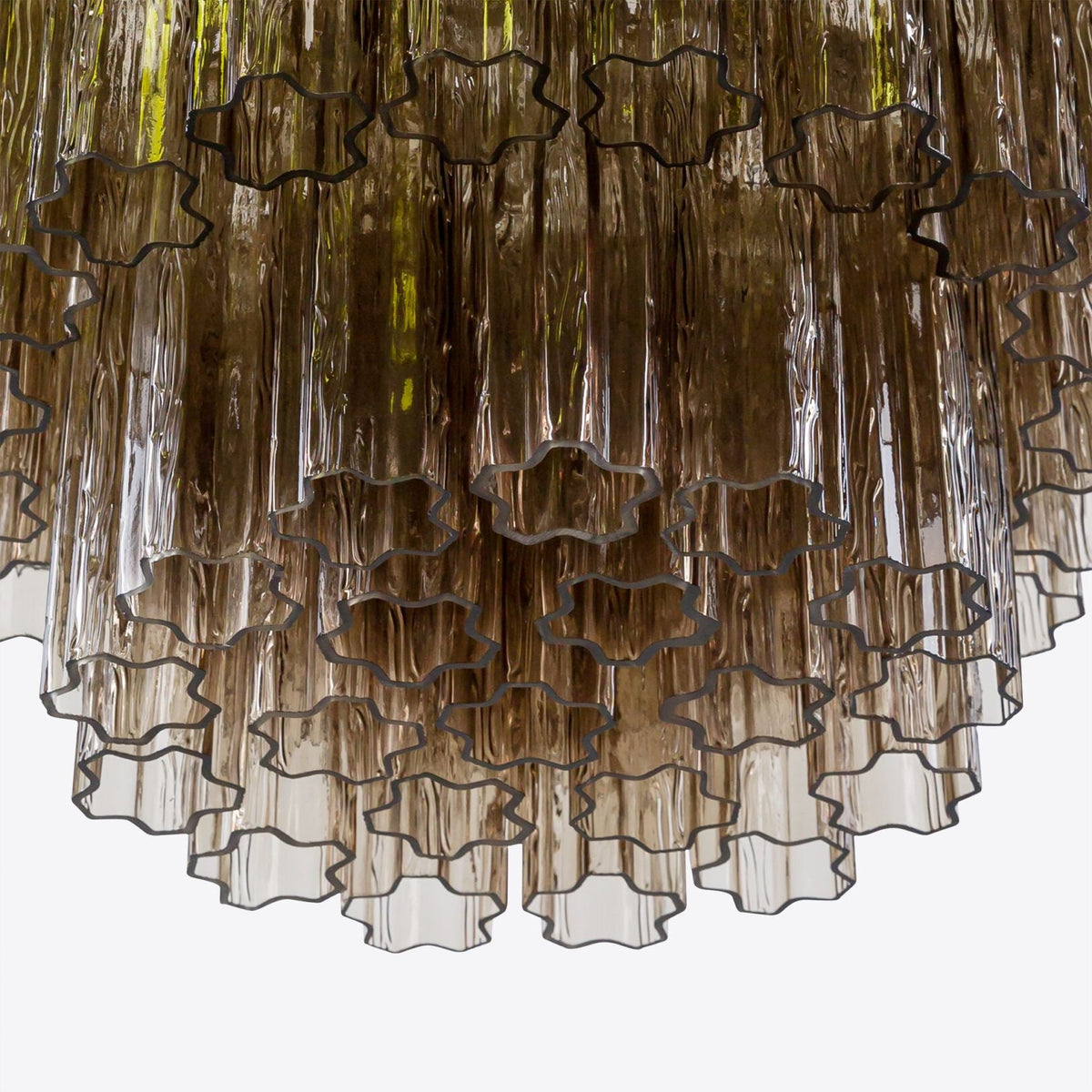 Medium Treviso Murano Chandelier 28" by Meetlighting