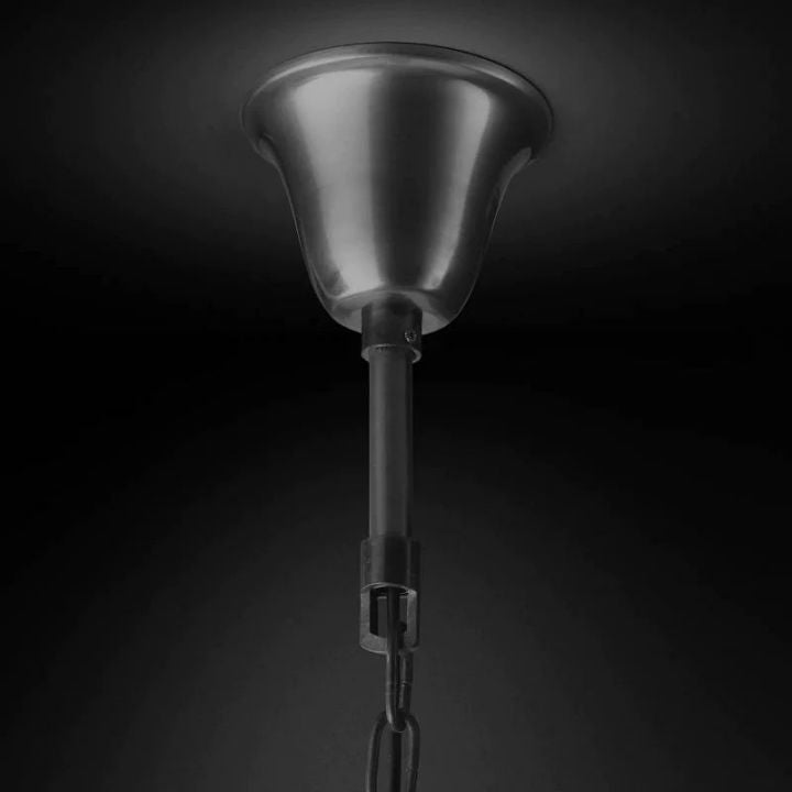 1920s Odeon Crystal Art Deco Round Chandelier 32"