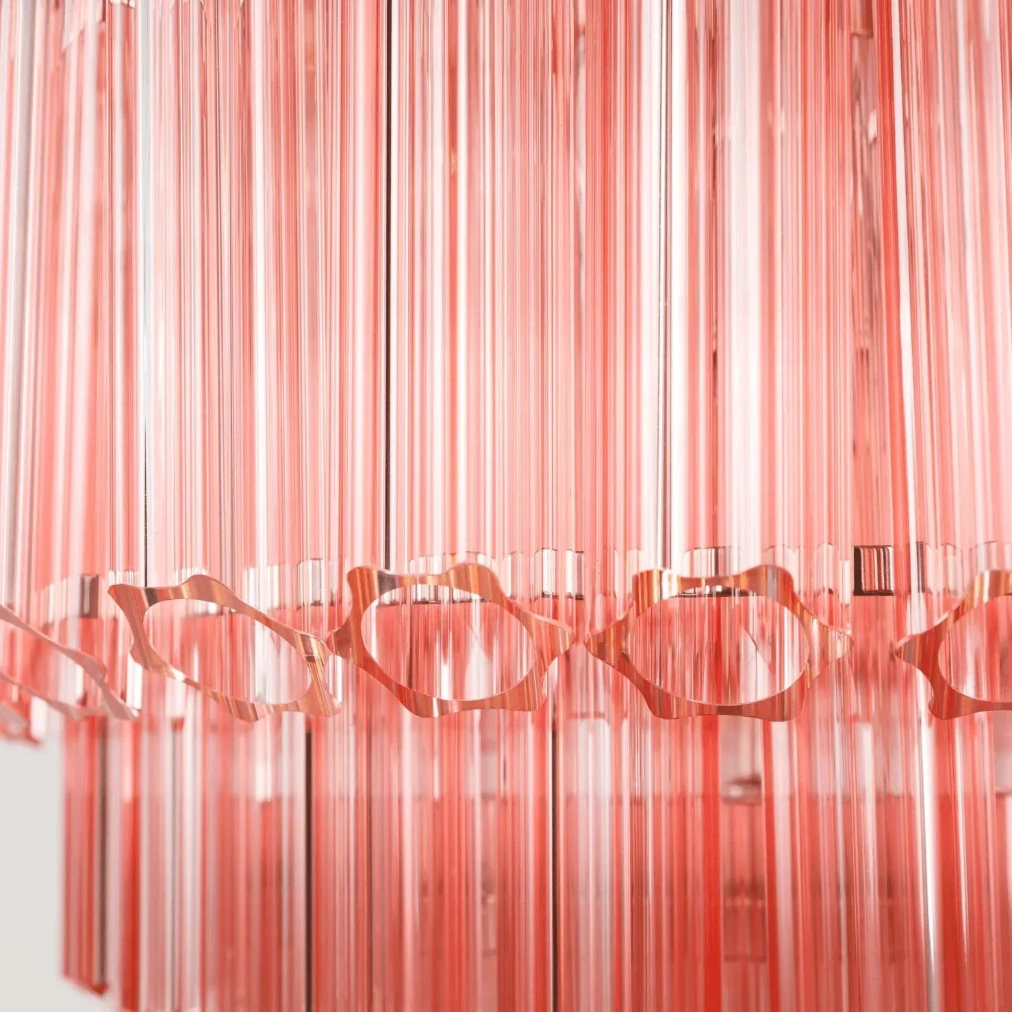 Pink Palermo Murano Chandelier