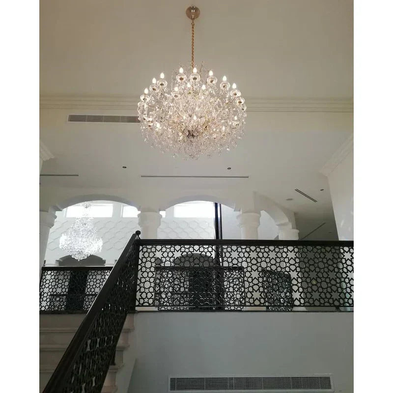 Allumage Extra Wide Classic Crystal Chandelier - Meetlighting