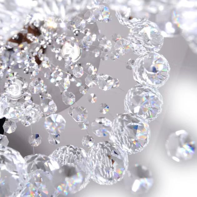 New Trend Spiral Crystal Chandelier For Staircase-MEET LIGHTING