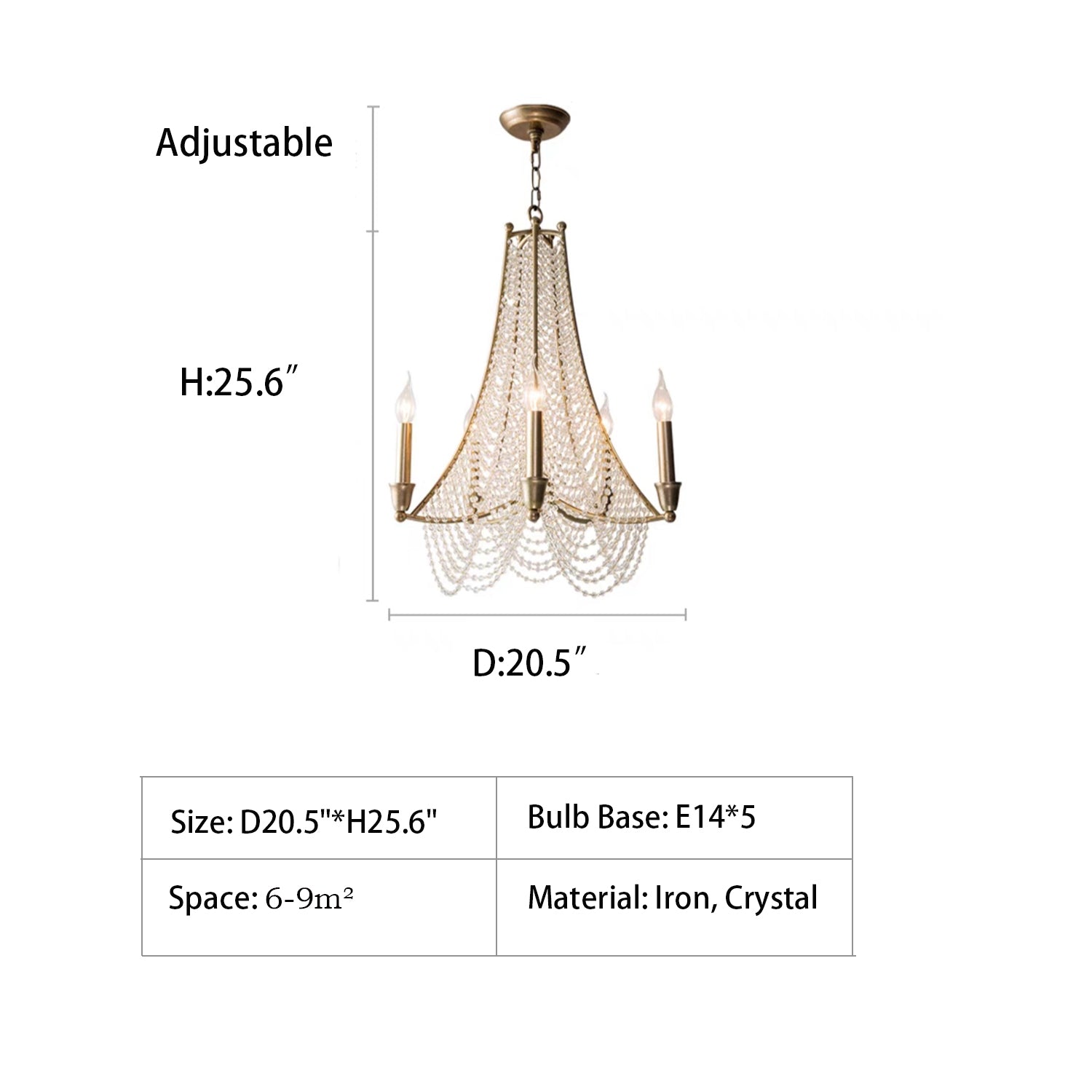 Extra Large European Crystal Beaded Chandelier Candle Light for Stairs / Duplex / Villa-MEET LIGHTING