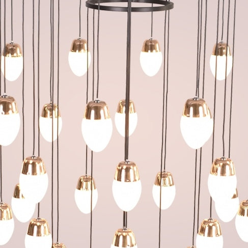 Extra Large Post-Modern Multi-tier Chandelier for High-ceiling Room/Stairs-MEET LIGHTING