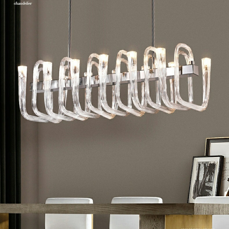 Fashion 12/ 16/ 32 Lights Glass Chandelier Classic Candle Style Ceiling Light Fixture For Living/ Dining Room Decoration-MEET LIGHTING