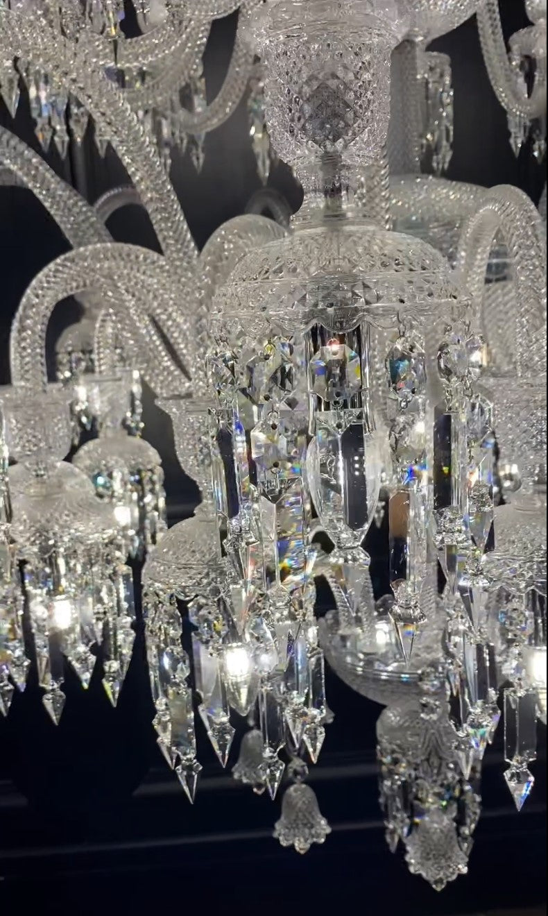 Luxury Royal Large Multi-layers Candle Crystal Chandelier For Living Room/Hall Decoration-MEET LIGHTING