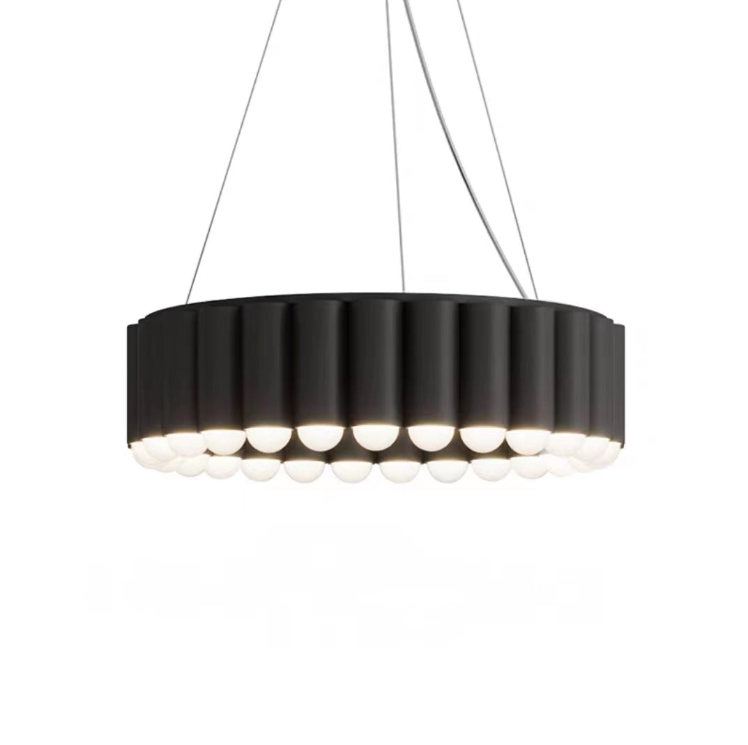 Designer Model Oversized Multi-head Round Chandelier for Living/Dining Room/Bedroom-MEET LIGHTING
