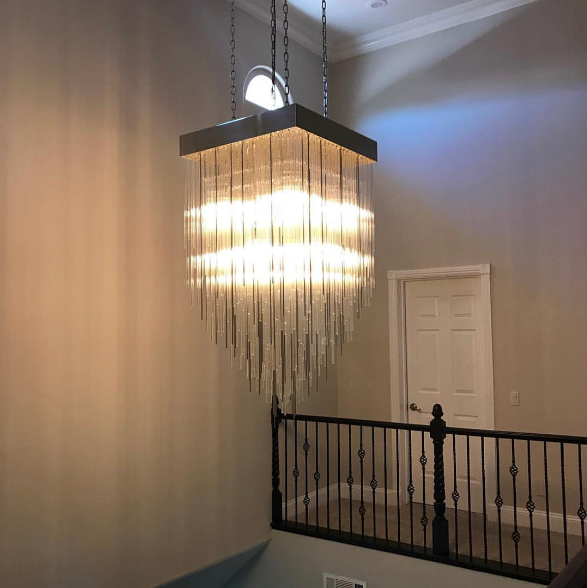 Casocada Square Chandelier 30"