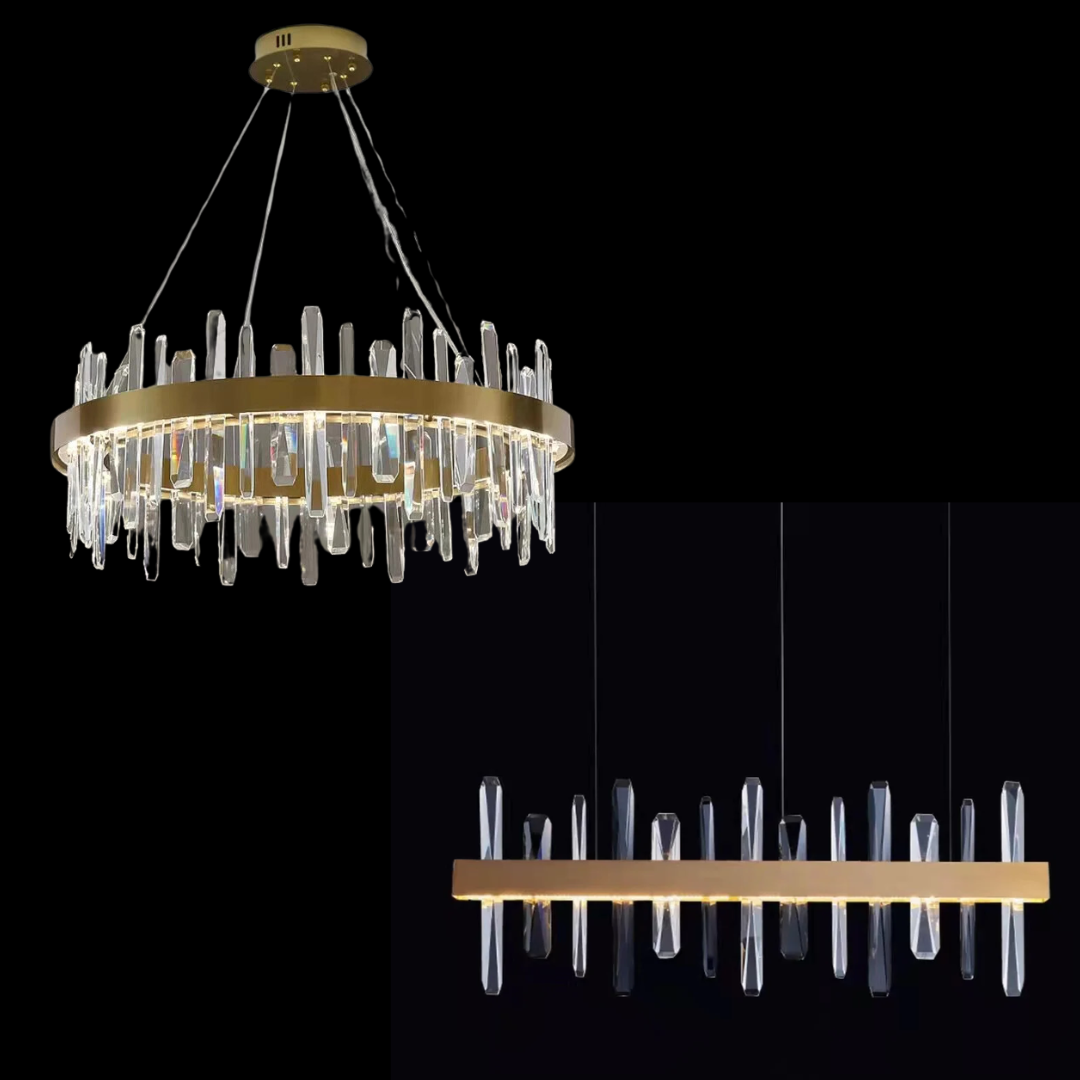 Crystal Chandelier For Dining Room Unique Style Crystal Pendant Light-MEET LIGHTING