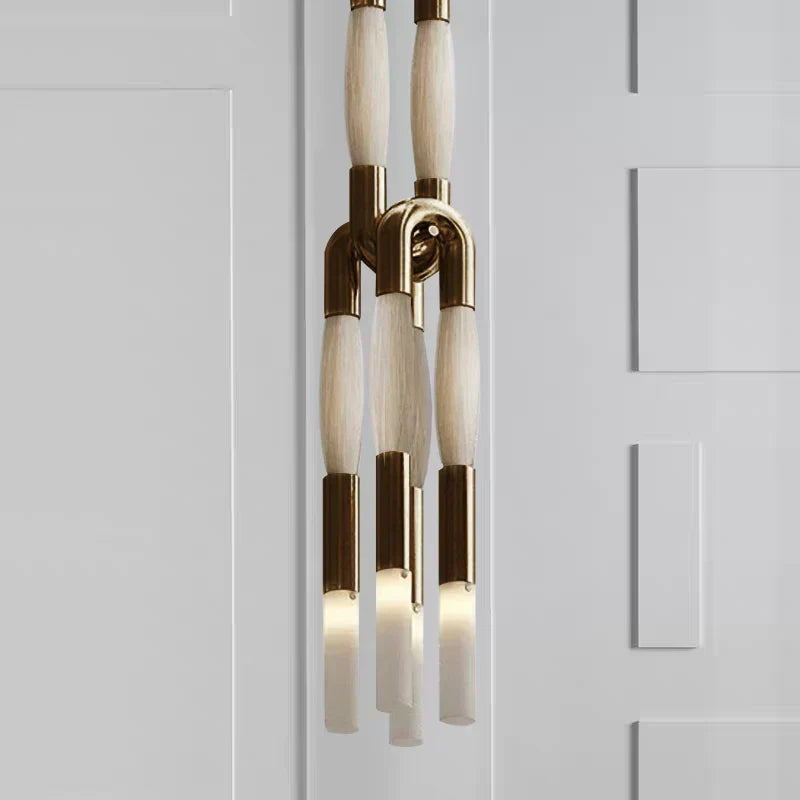 Antonia Horsehair Pendant 4-Light by Meetlighting