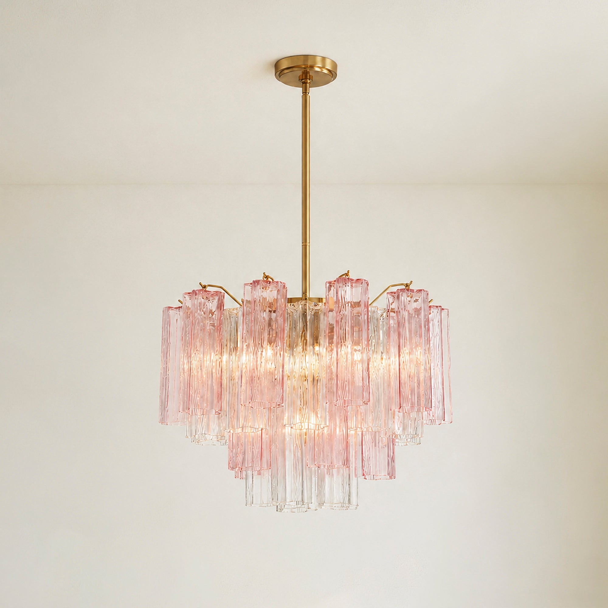 Addis Glass Chandelier by Meetlighting