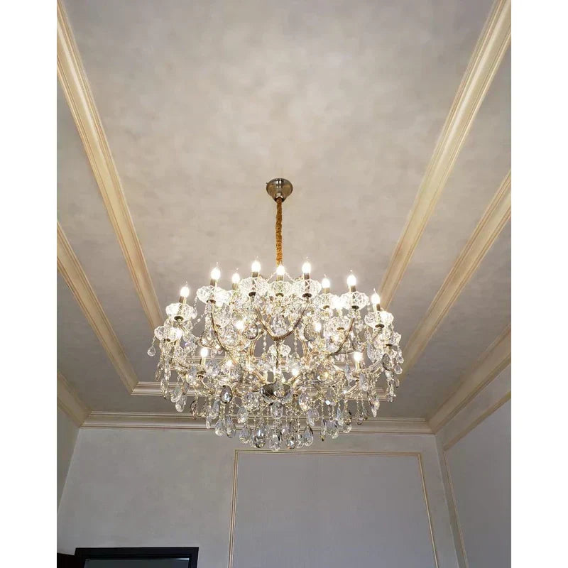 Allumage Extra Wide Classic Crystal Chandelier - Meetlighting