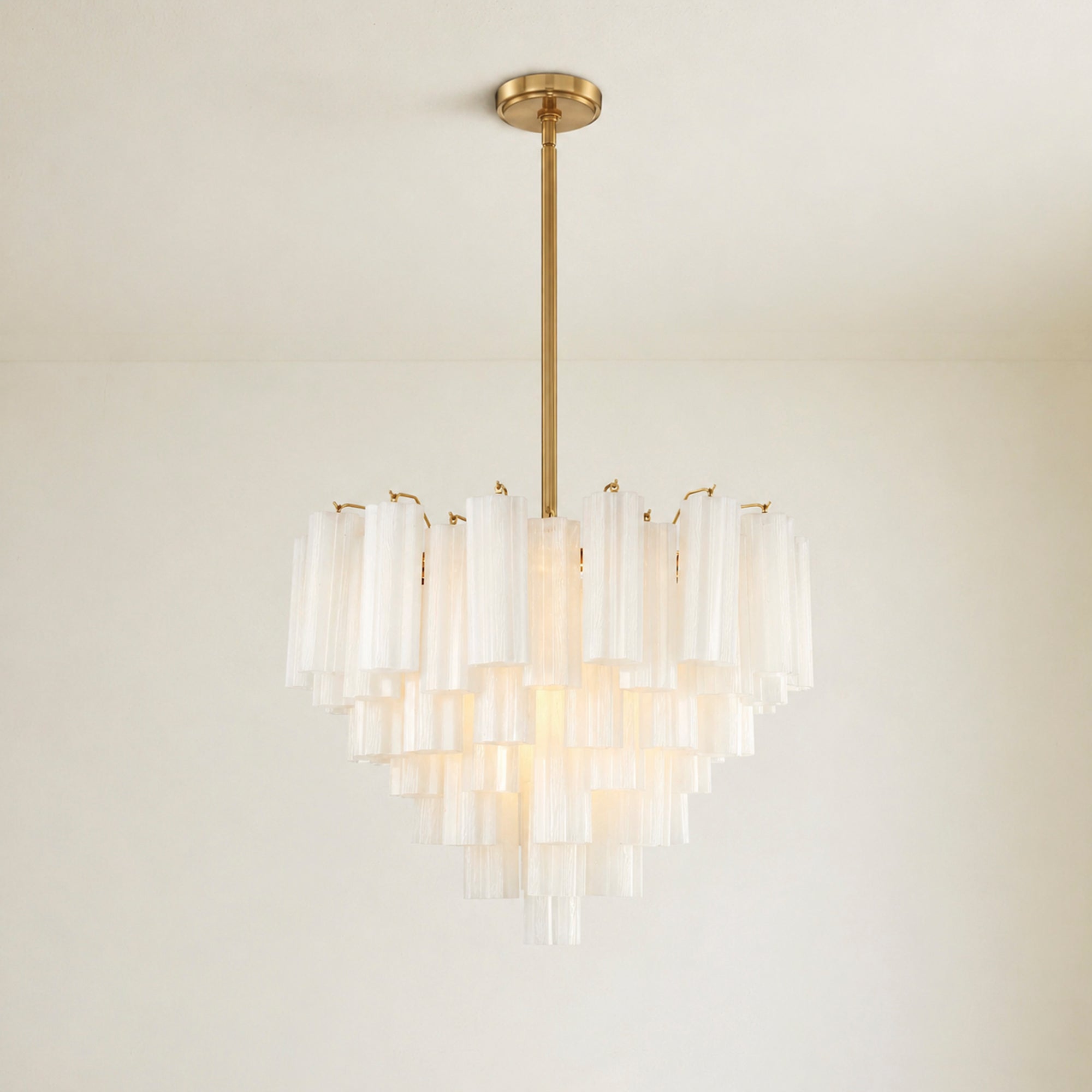 Addis Glass Chandelier by Meetlighting