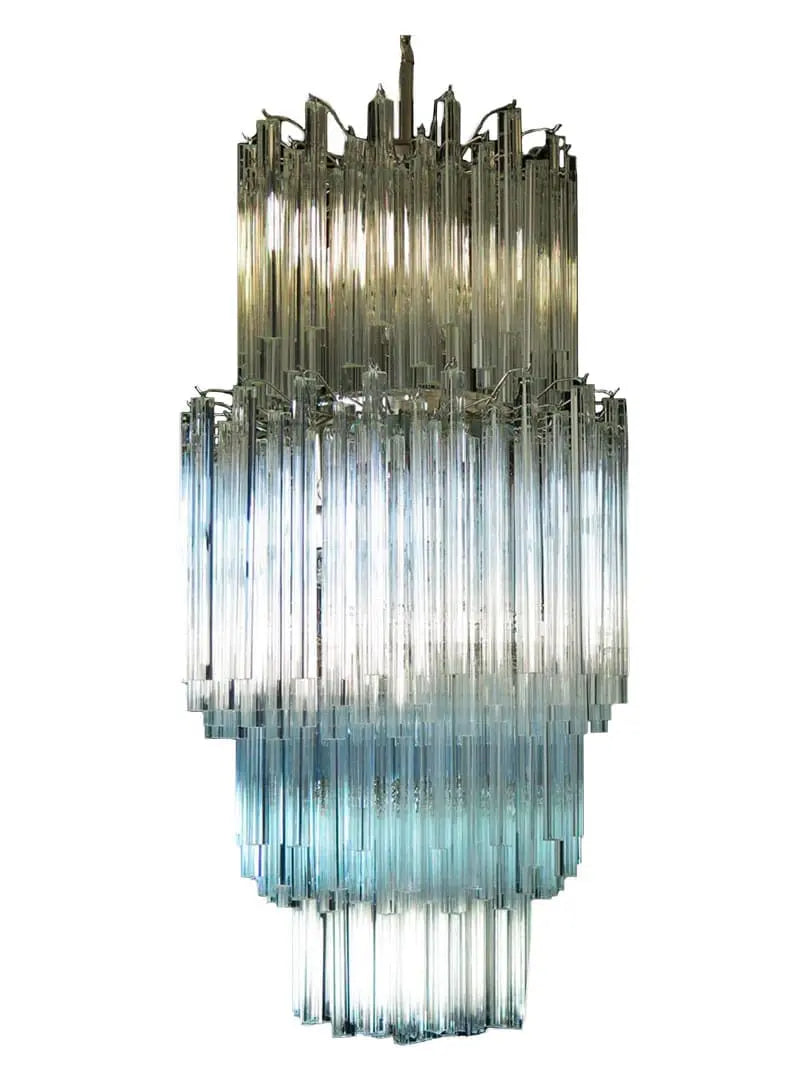 Murano Chandelier – 242 prisms – Transparent by Meetlighting
