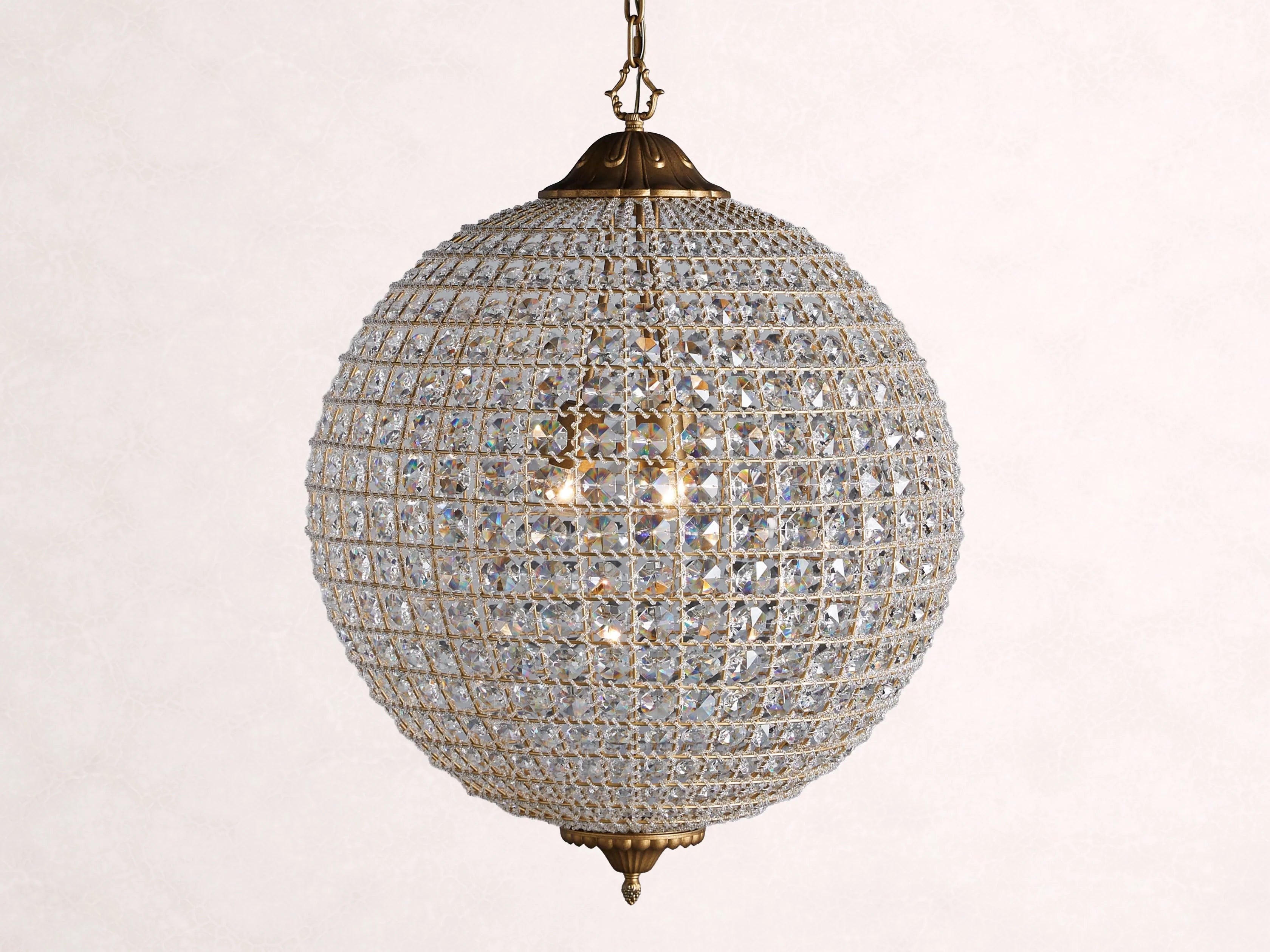 Poppy Round Chandelier