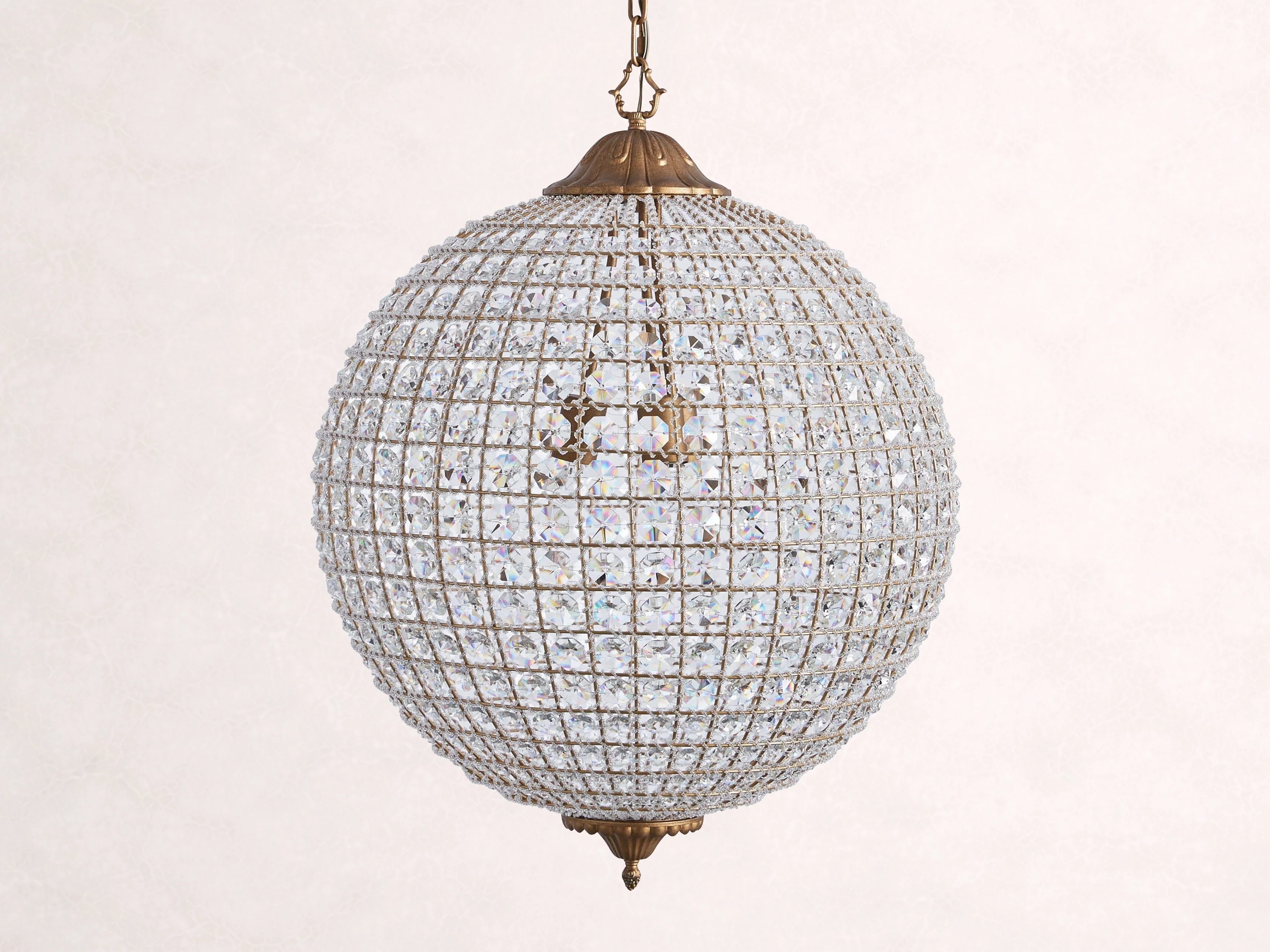 Poppy Round Chandelier