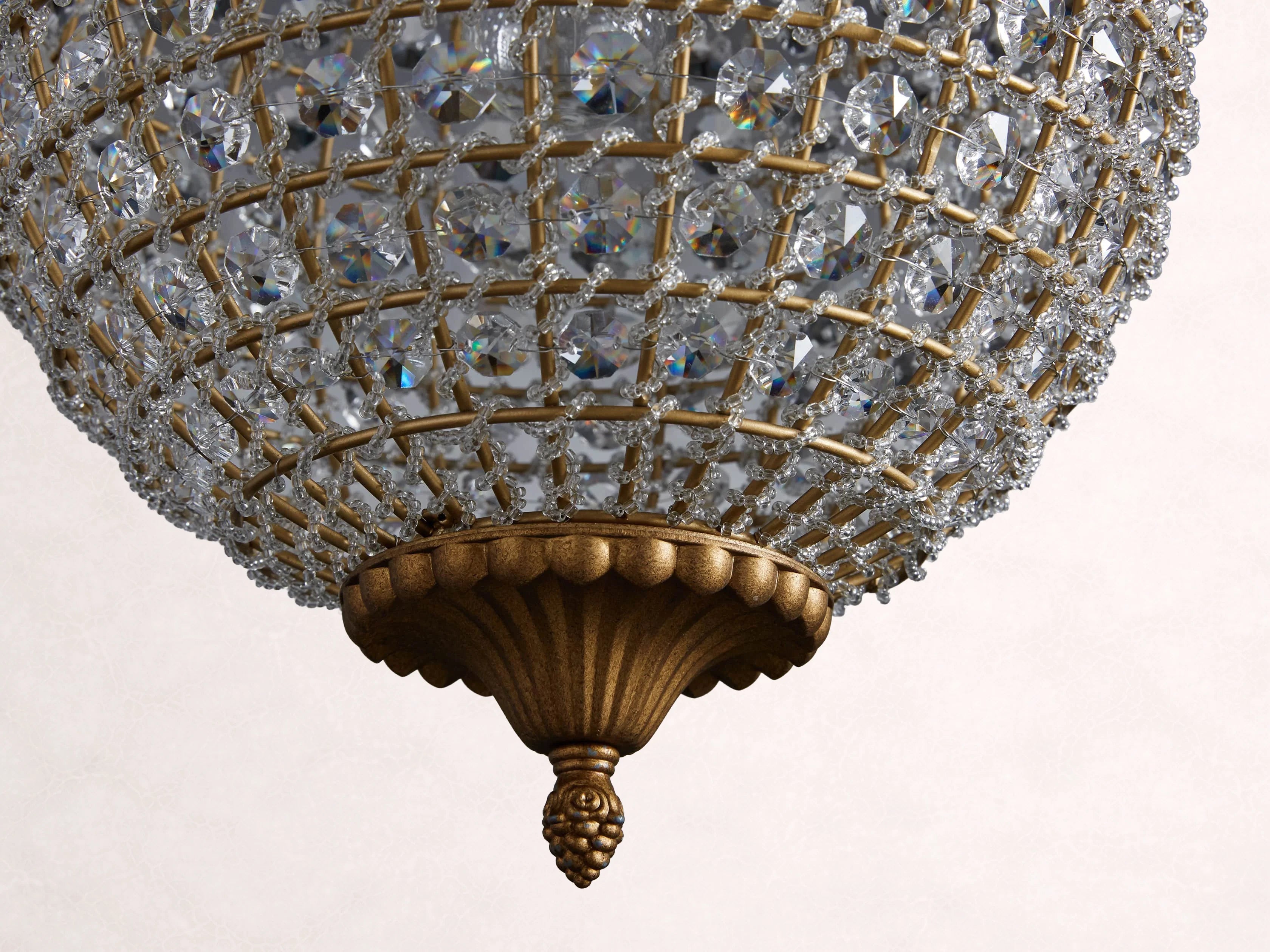 Poppy Round Chandelier