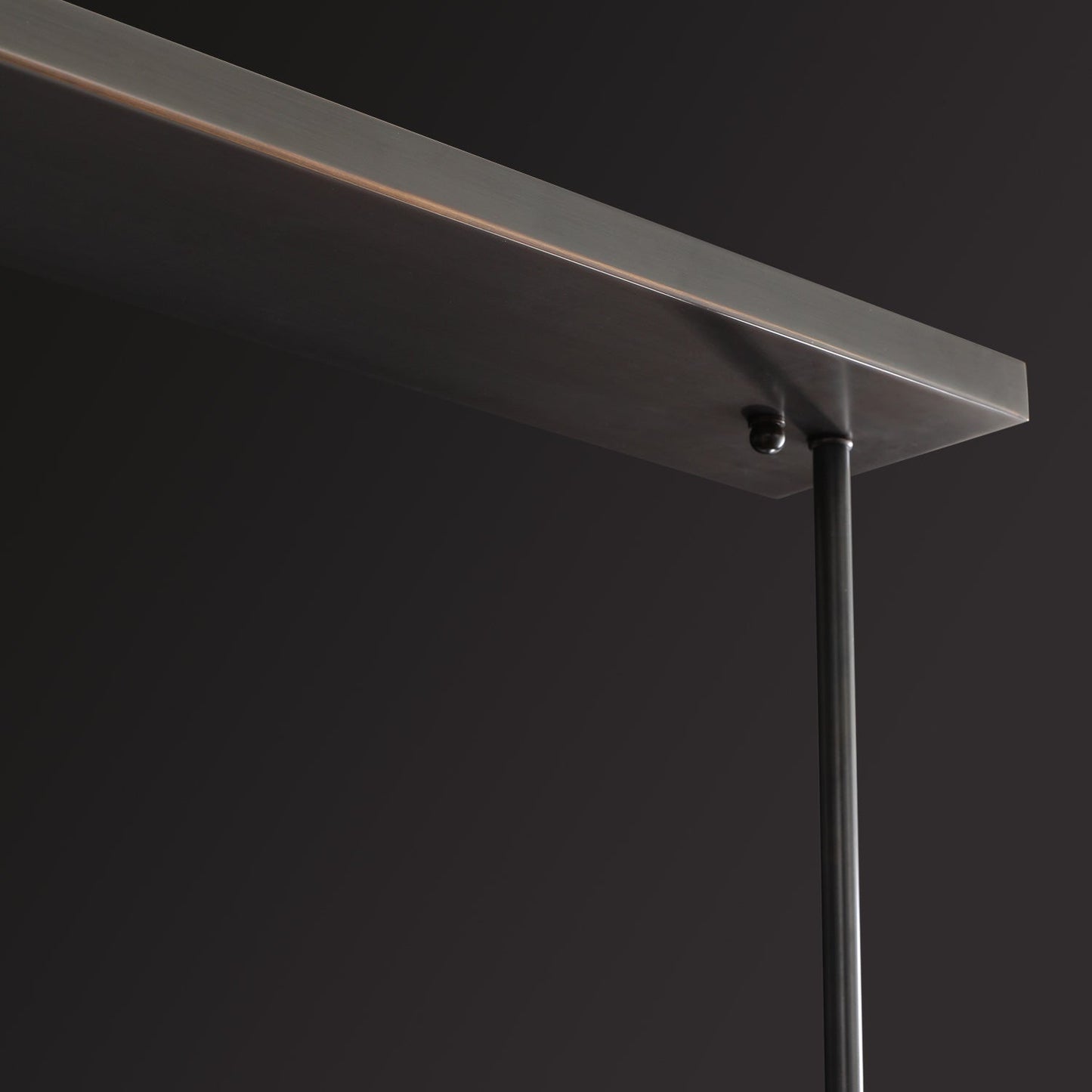 Zenvor 54 Inch Cylinder Glass Linear Candle Chandelier