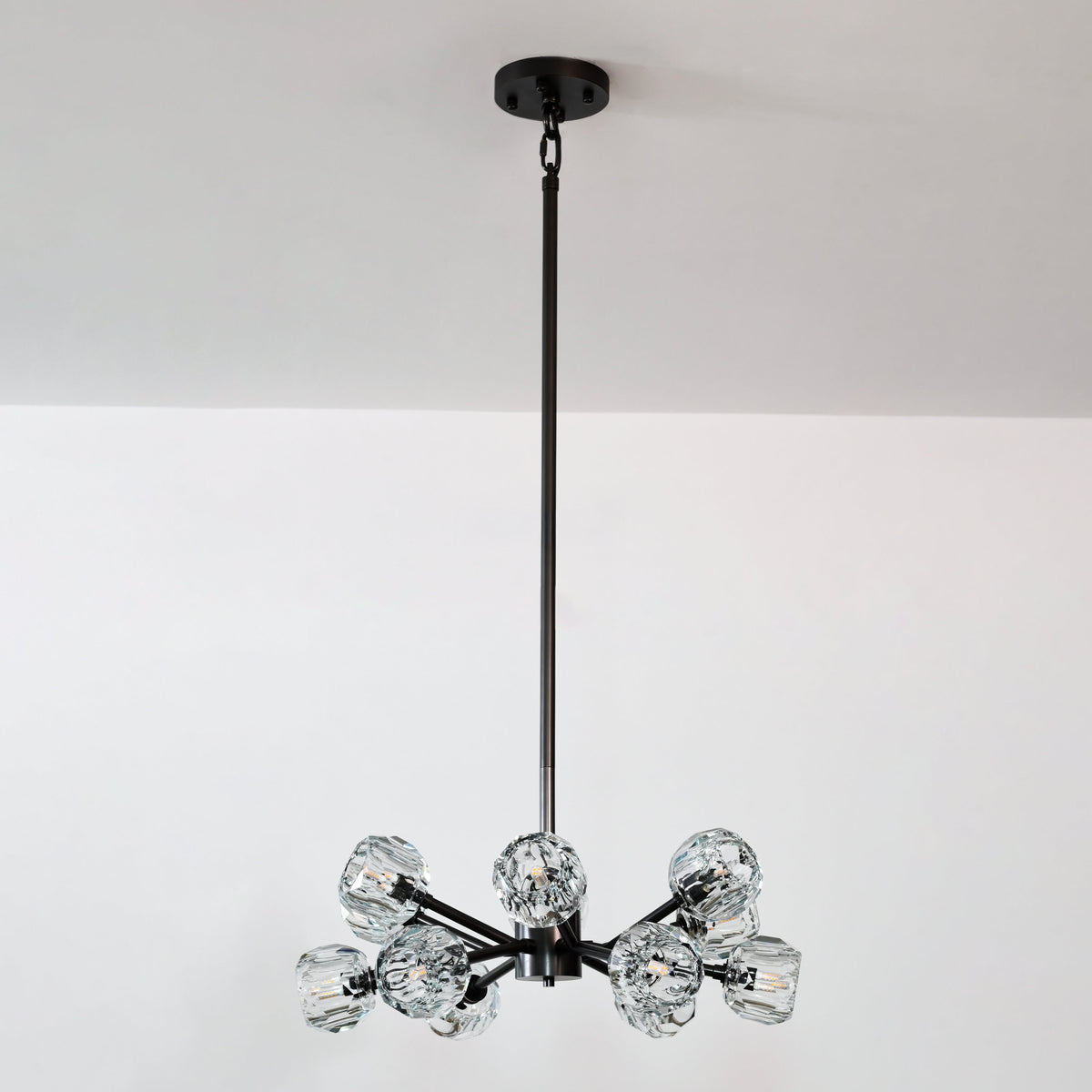 Lumerae 24 Inch Sputnik Globe Crystal Chandelier