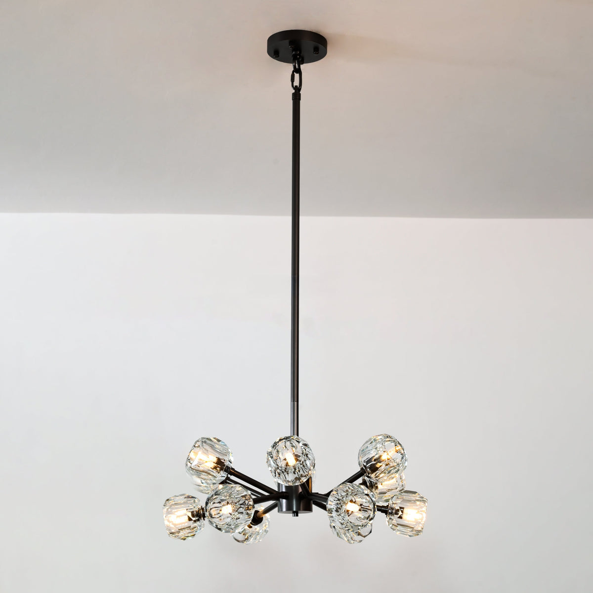 Lumerae 24 Inch Sputnik Globe Crystal Chandelier