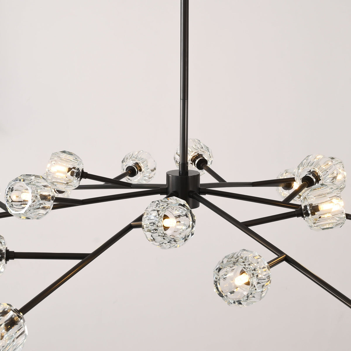 Lumerae 60 Inch Sputnik Globe Crystal Chandelier