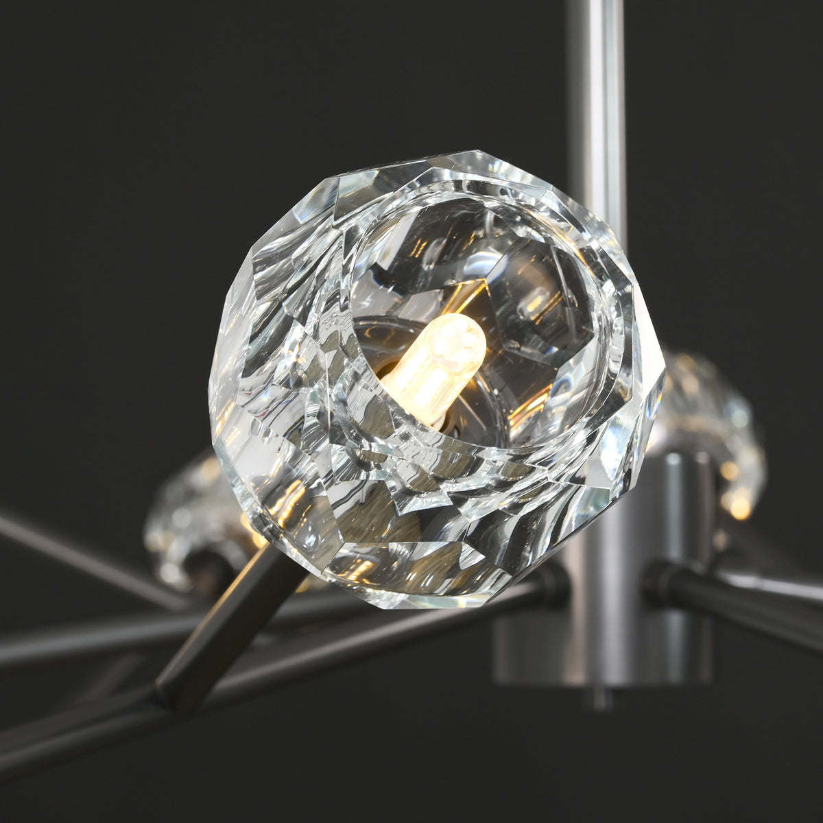 Lumerae 72 Inch Sputnik Globe Crystal Chandelier