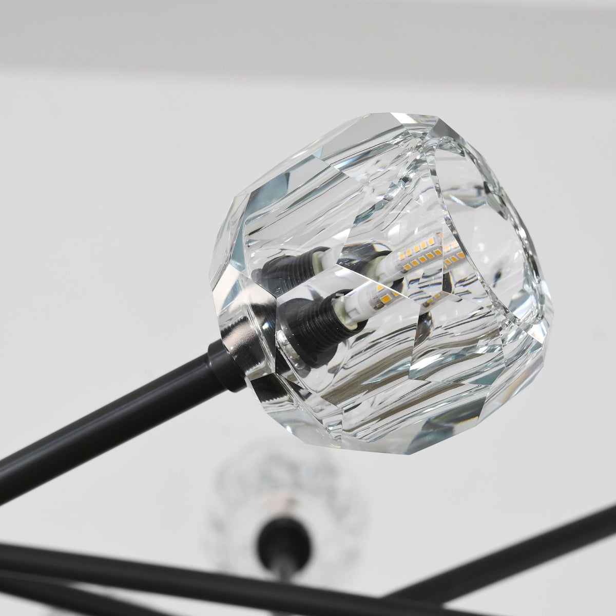 Lumerae 72 Inch Sputnik Globe Crystal Chandelier