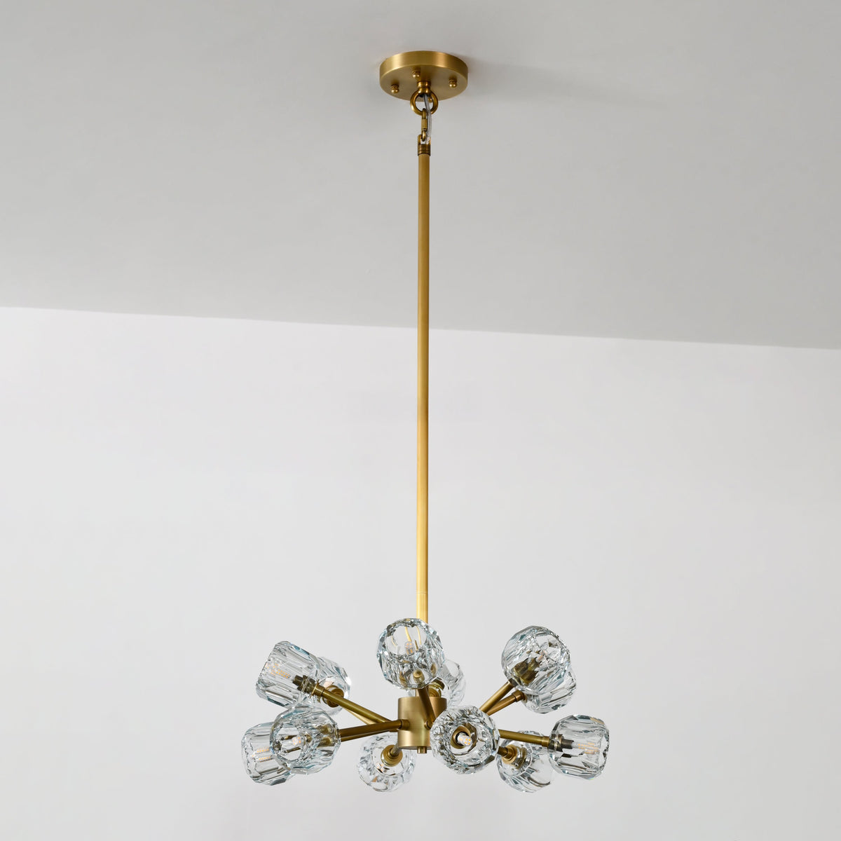 Lumerae 24 Inch Sputnik Globe Crystal Chandelier