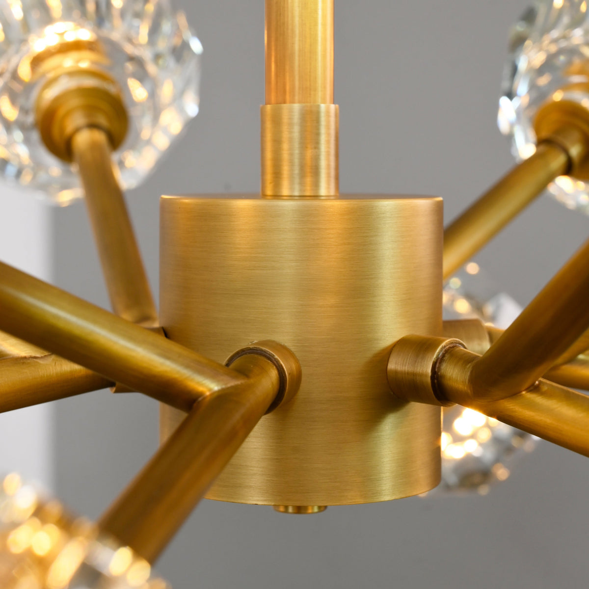 Lumerae 24 Inch Sputnik Globe Crystal Chandelier