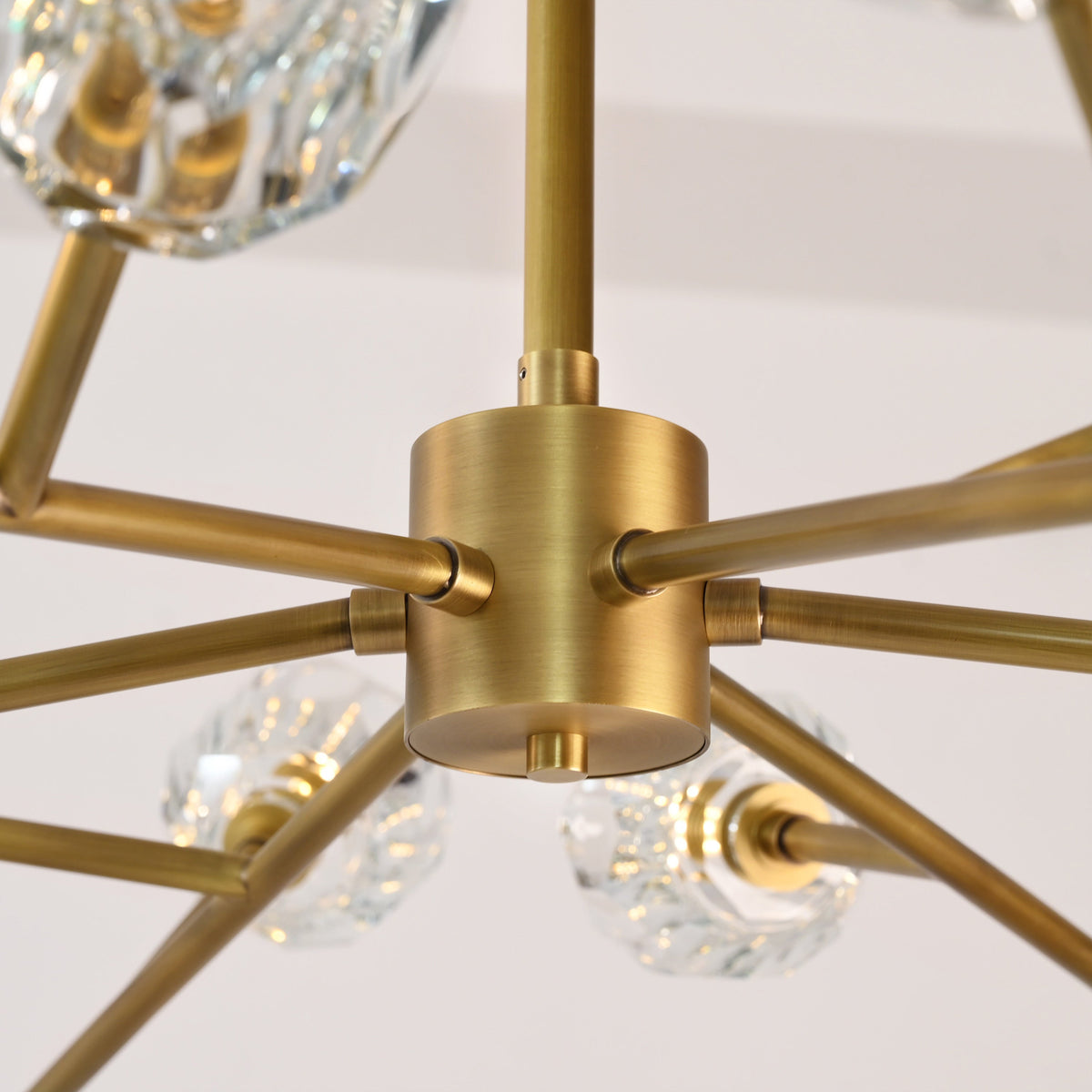 Lumerae 60 Inch Sputnik Globe Crystal Chandelier