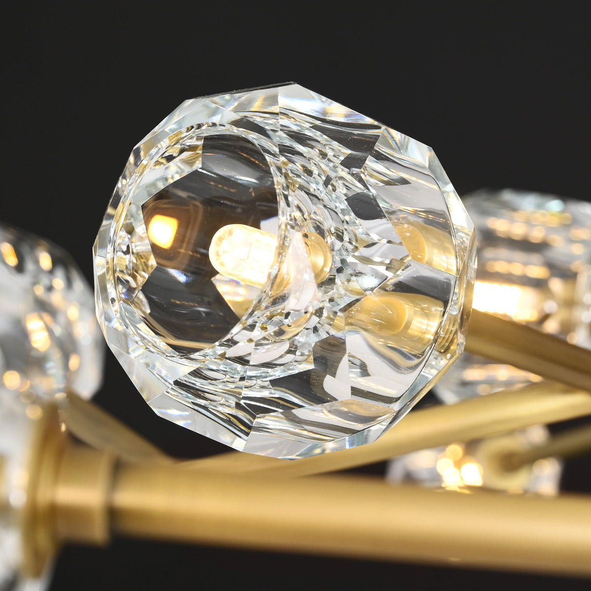 Lumerae 60 Inch Sputnik Globe Crystal Chandelier