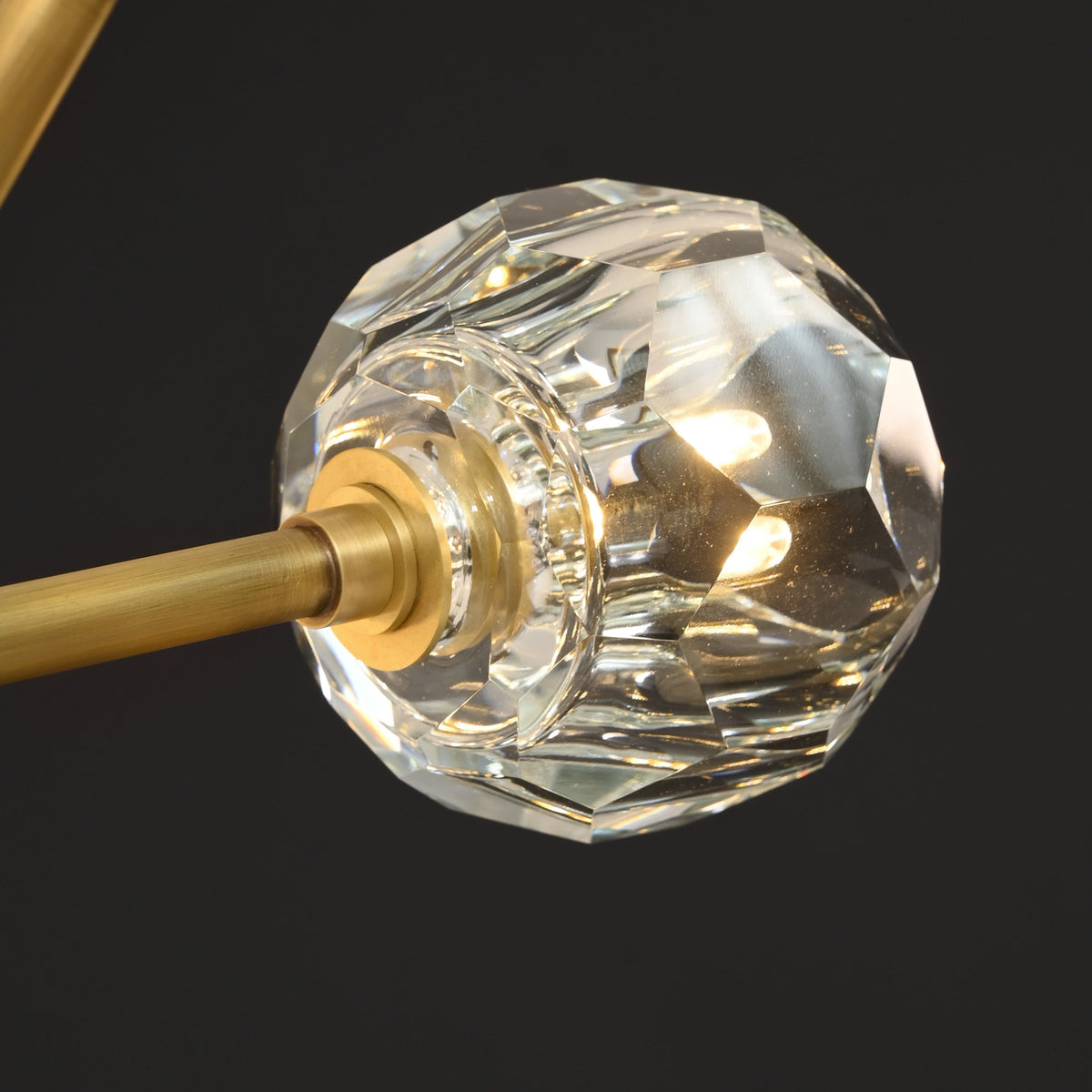 Lumerae 36 Inch Sputnik Globe Crystal Chandelier