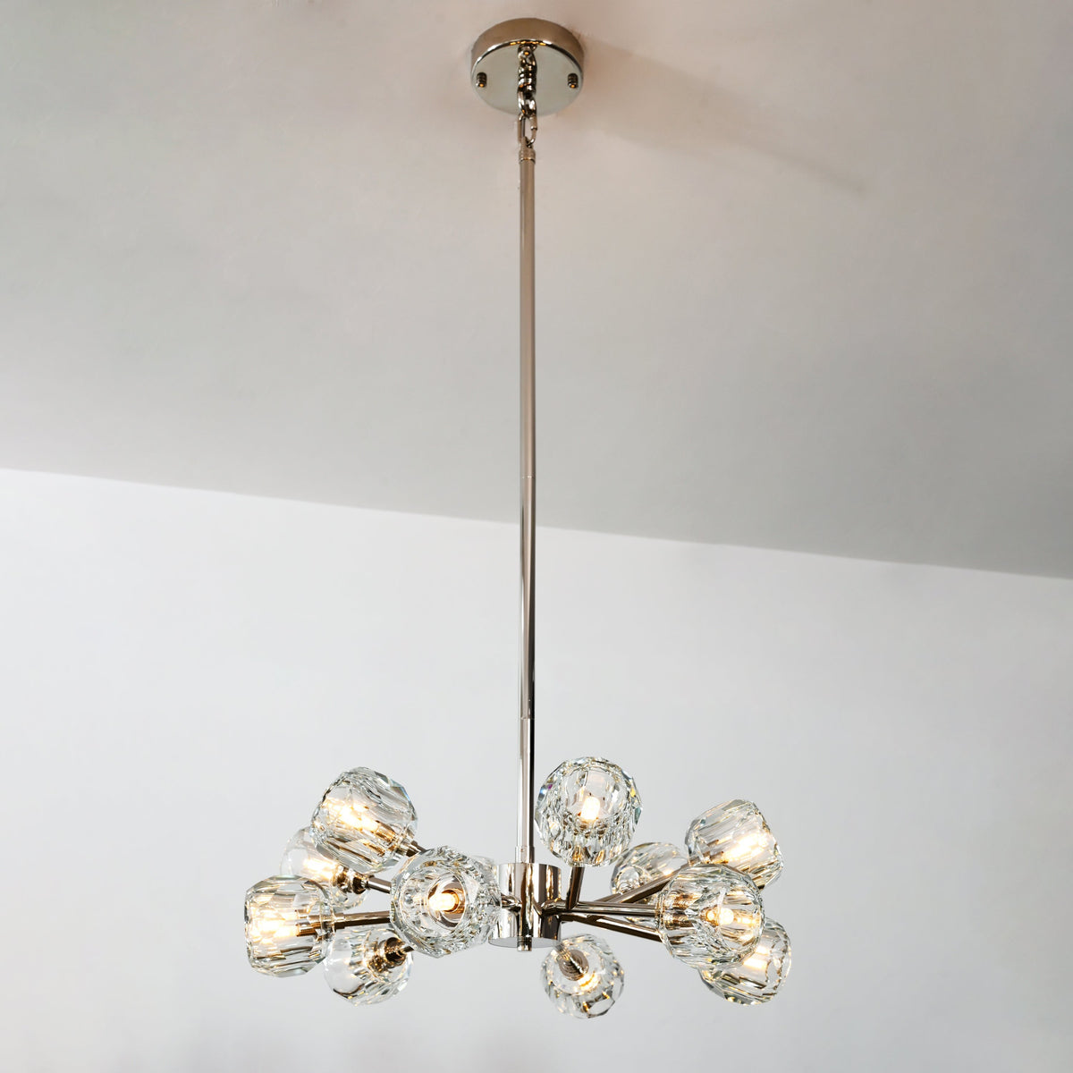 Lumerae 24 Inch Sputnik Globe Crystal Chandelier