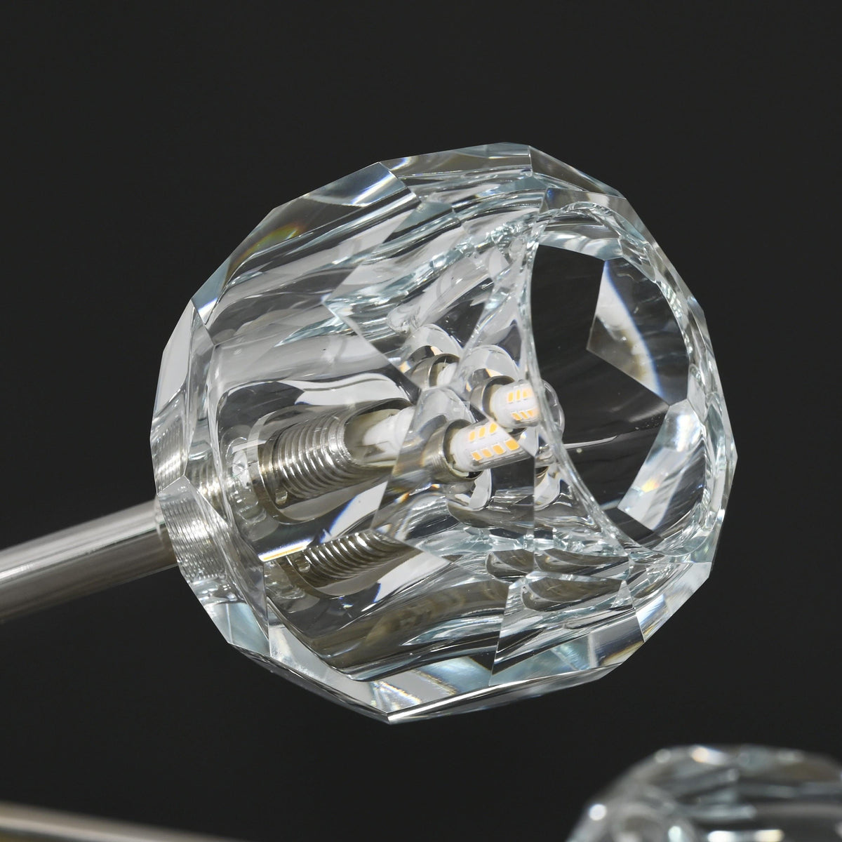 Lumerae 72 Inch Sputnik Globe Crystal Chandelier