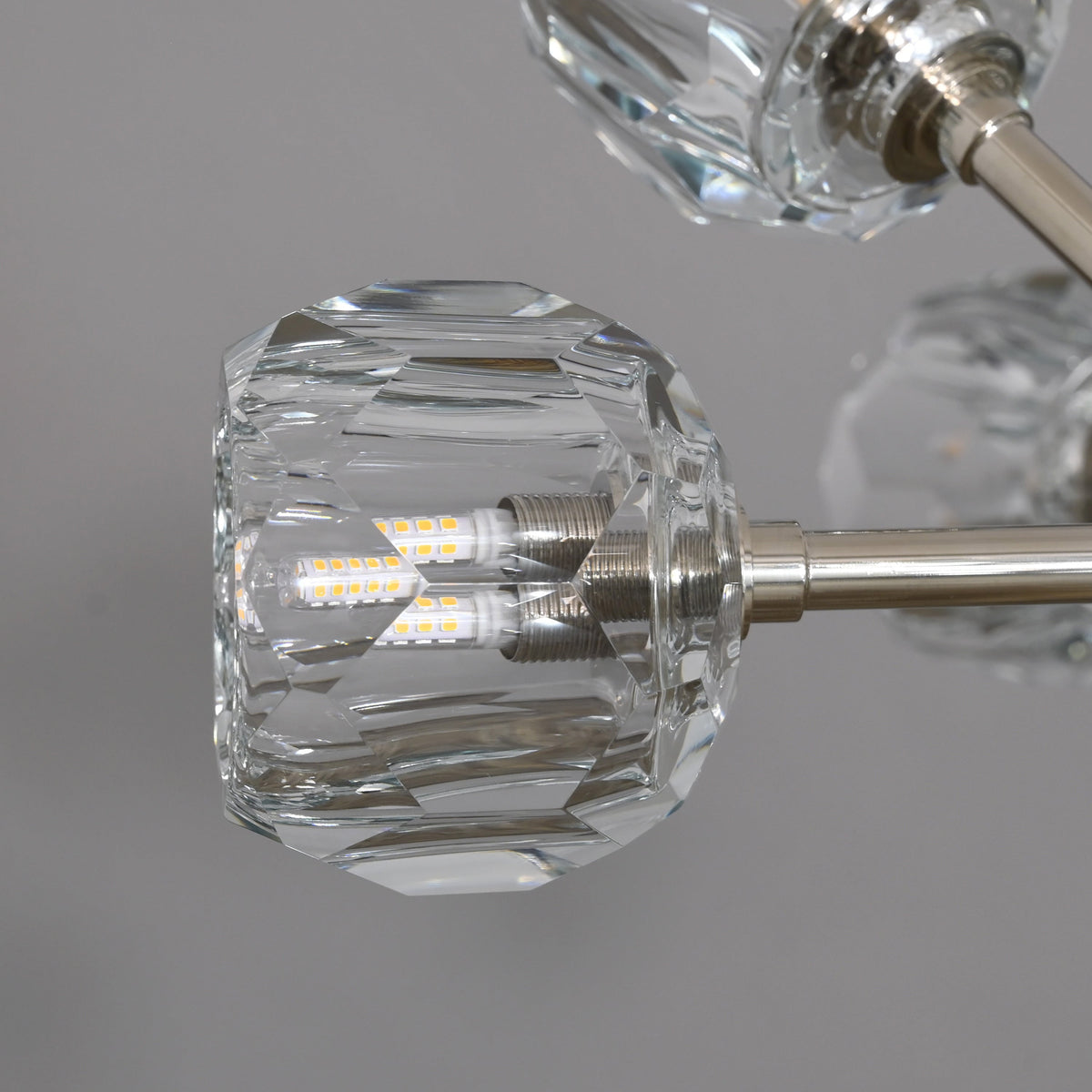 Lumerae 36 Inch Sputnik Globe Crystal Chandelier