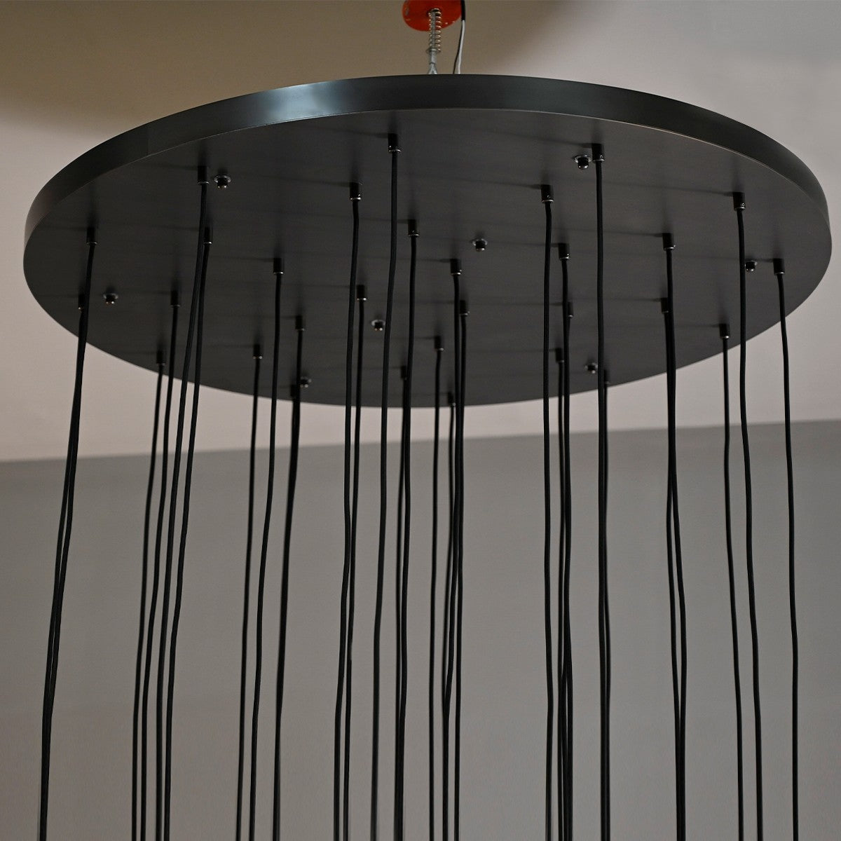 Lumerae 30 Inch Globe Smoked Crystal Cascading Chandelier